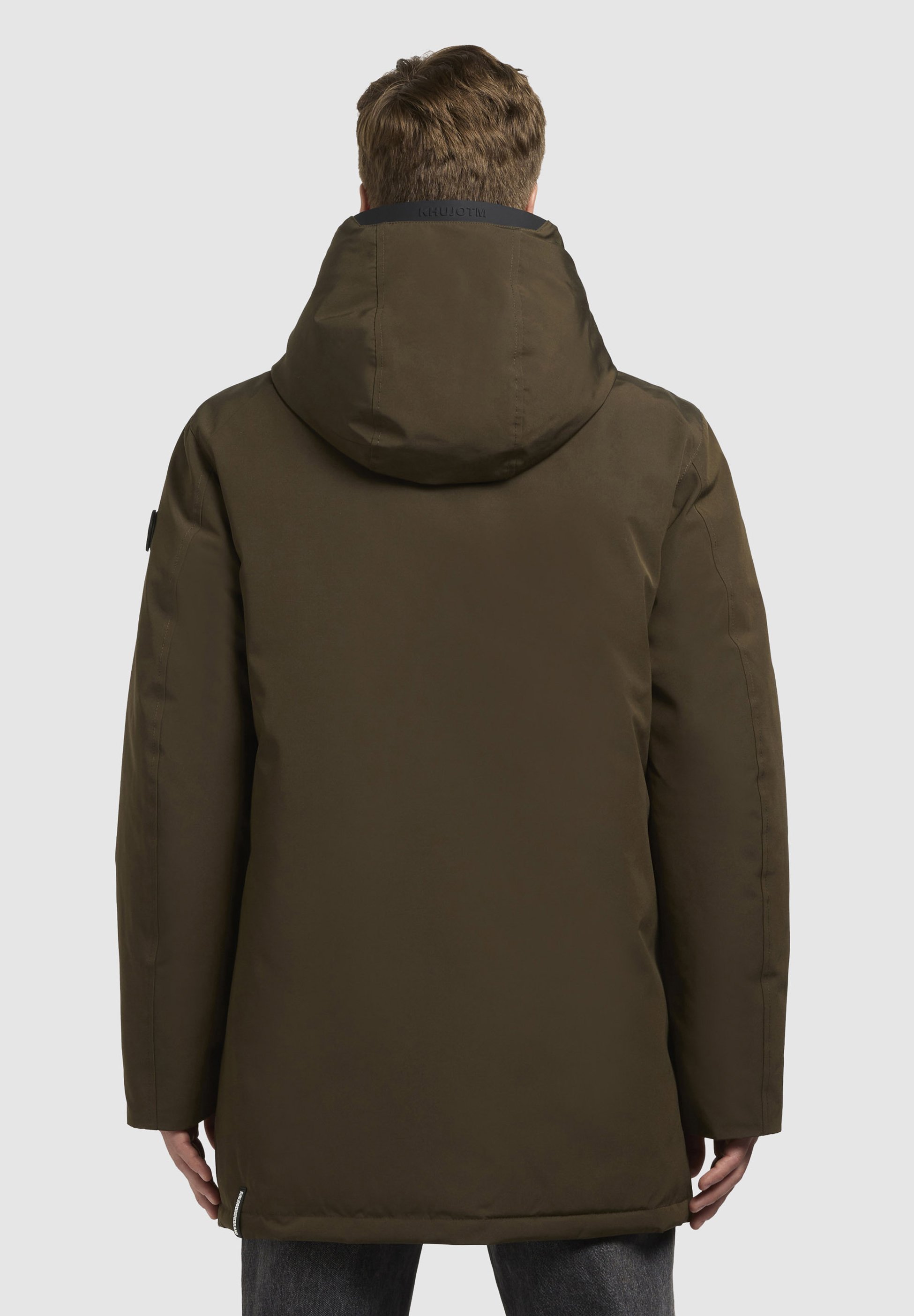 khujo KANN - Parka - dark olive