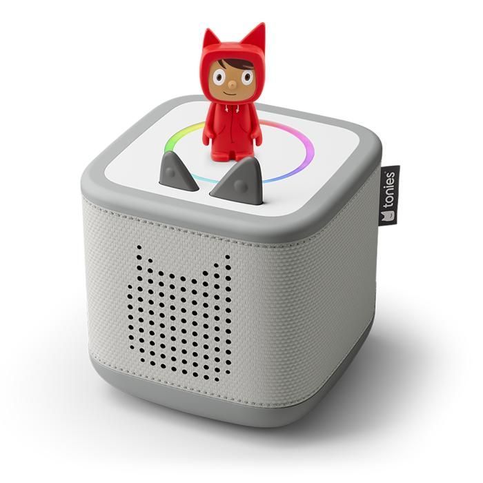 Toniebox 2 - TONIES® - Moon Grey - Audio for Children 1-9 Years - Easy to Use - Screen-Free