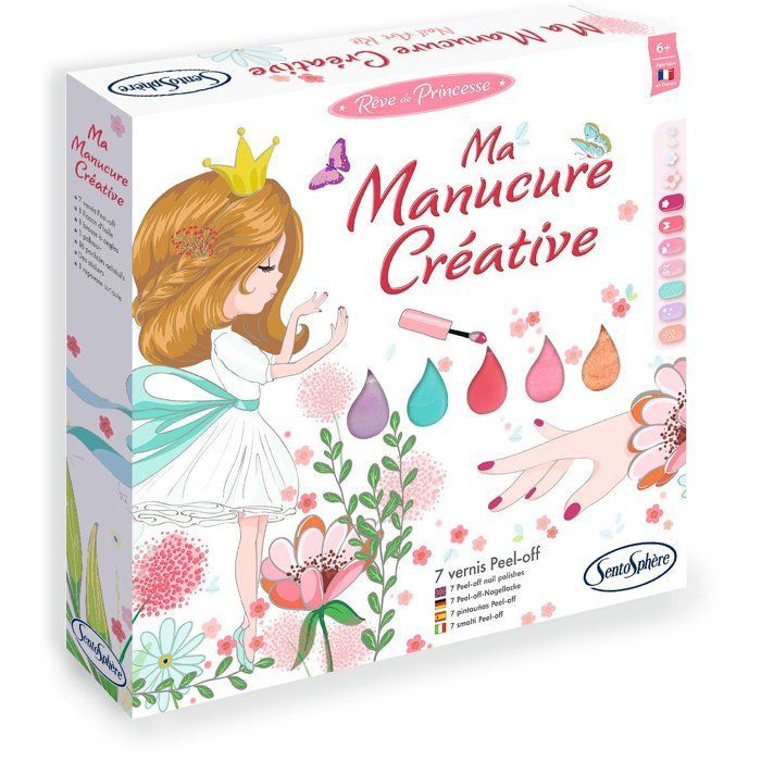 My Creative Manicure - SENTOSPHERE - Princess Dream - 7 manicure colors - Ages 6+