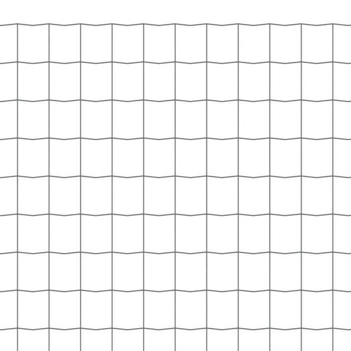 Valla Euro de acero gris de 10x1 m - Paneles de valla H15002