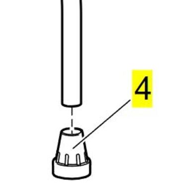 Invacare Actio 2 Walker Tip 1 jednotka 1 jednotka