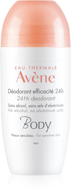 Avène Body 24H dezodorants ar rullīti jutīgai ādai