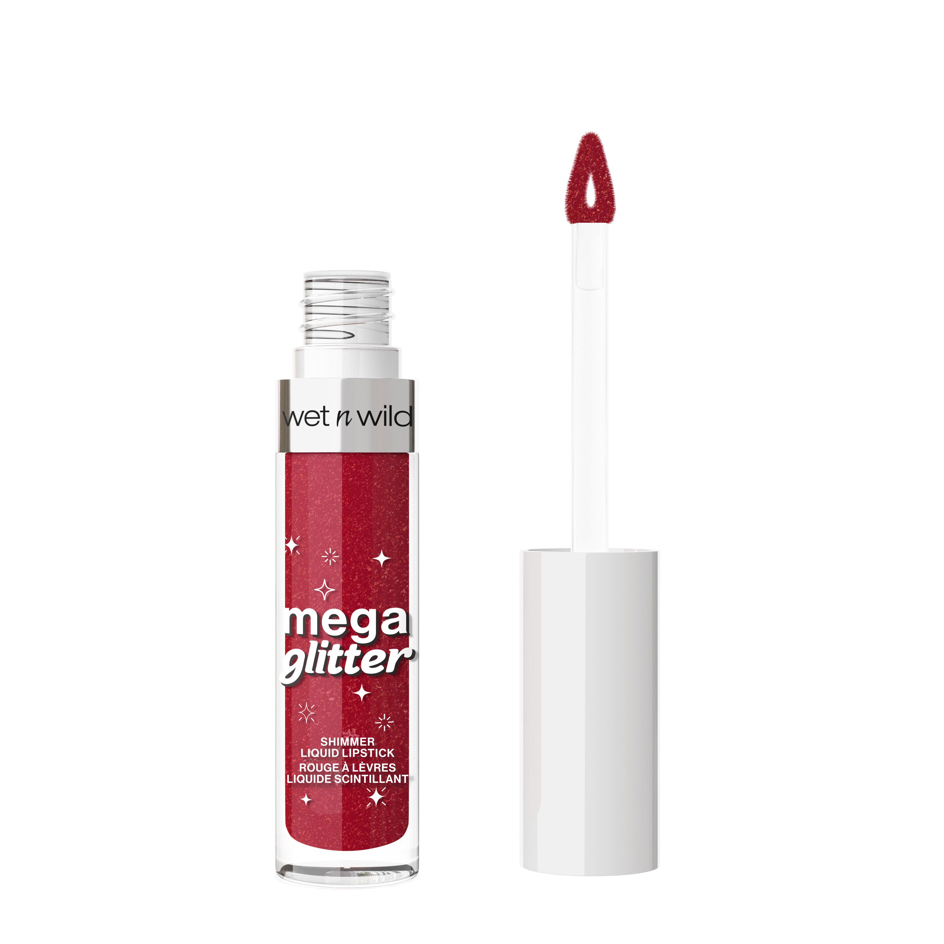 „Mega Glitter Shimmer“ lūpų dažai Lūpų blizgesiai ir blizgesiai