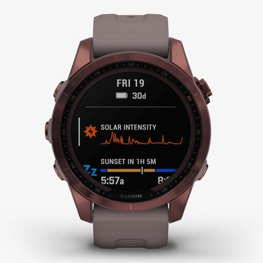  Garmin Fenix 7s Sapphire Solar