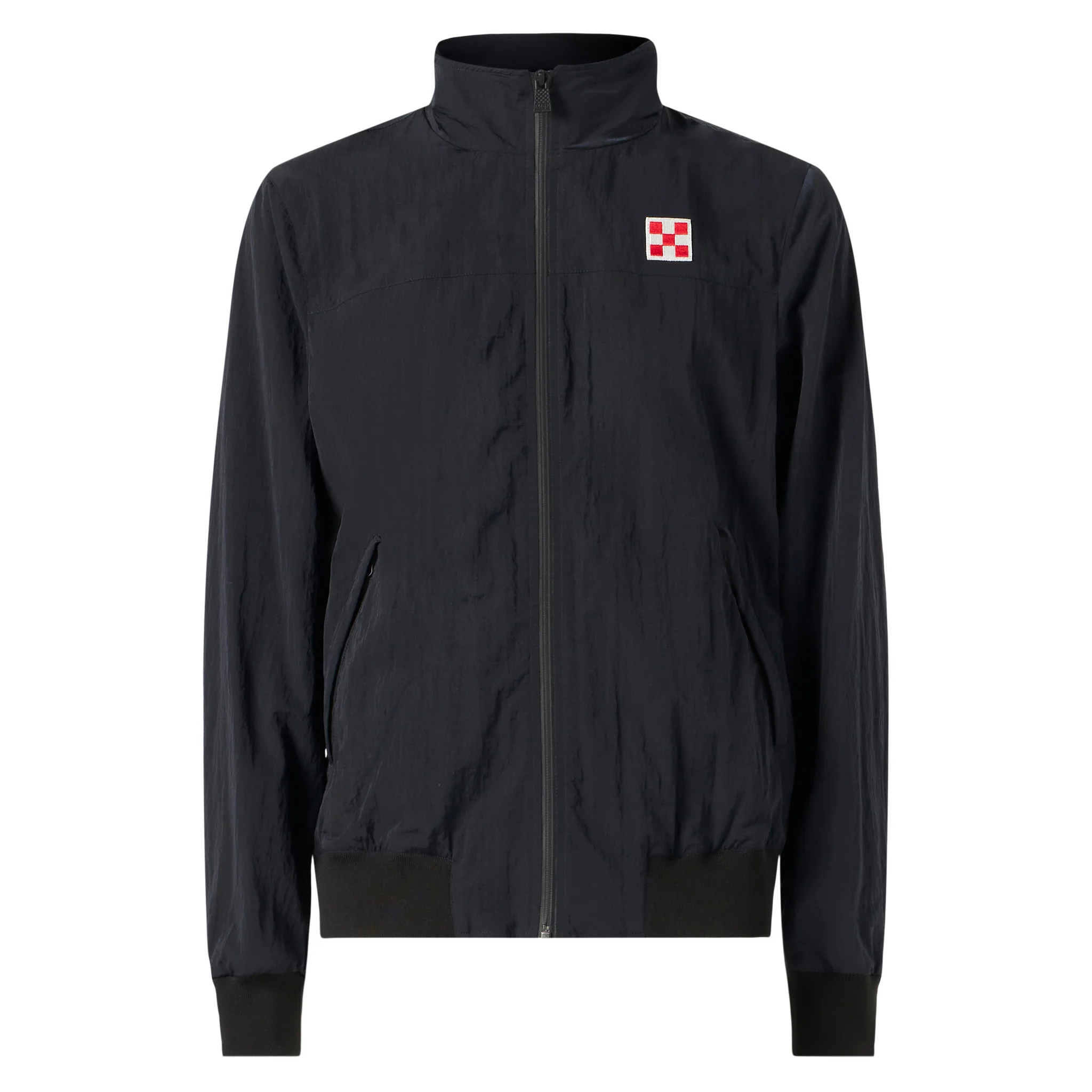 Chaqueta marinera azul con cremallera