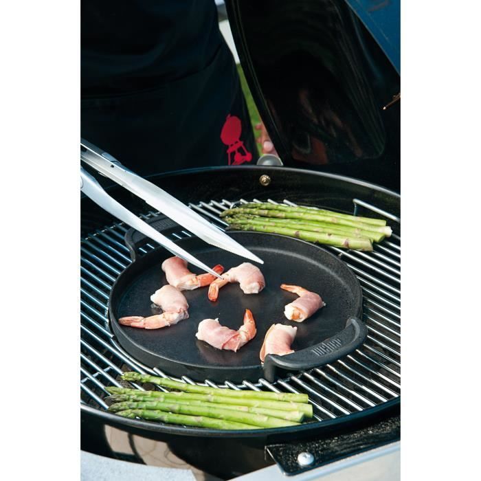 Weber Gourmet BBQ System -grilli - valurauta - kaasu - musta