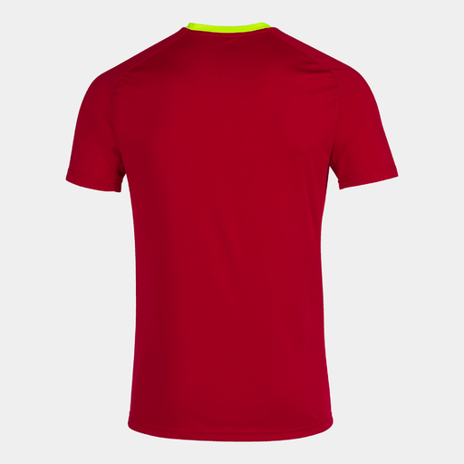 Camiseta Manga Corta Joma Tiger Iii Rojo Amarillo