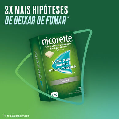 Nicorette Nicorette 2 mg 105 žvýkaček s nikotinem 105 žvýkaček 105 žvýkaček