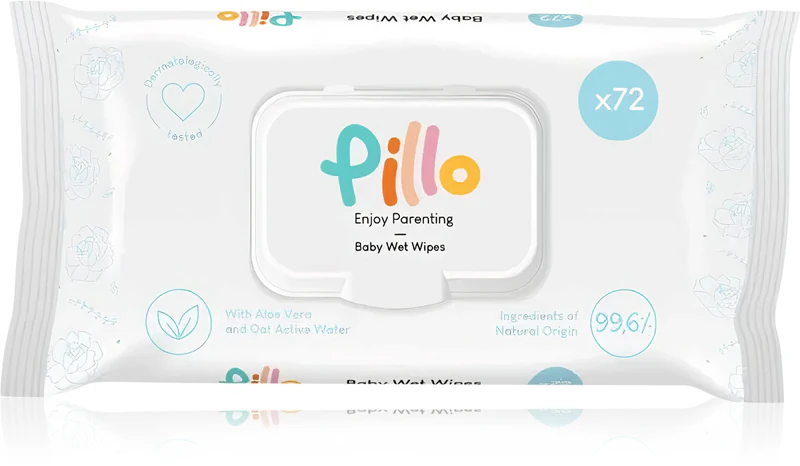 Pillo Baby Wet Wipes vochtige doekjes voor baby's