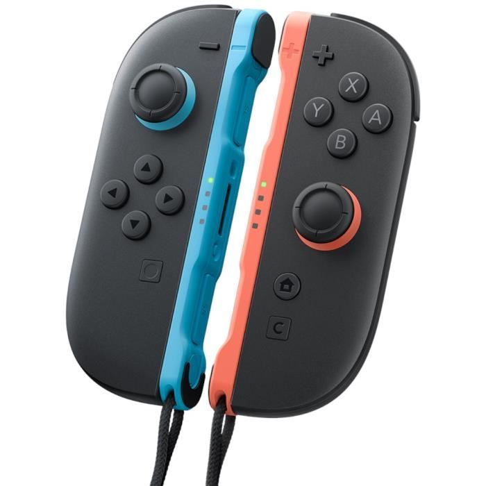 Par de mandos Joy-Con 2, azul claro y rojo claro, para Nintendo Switch 2
