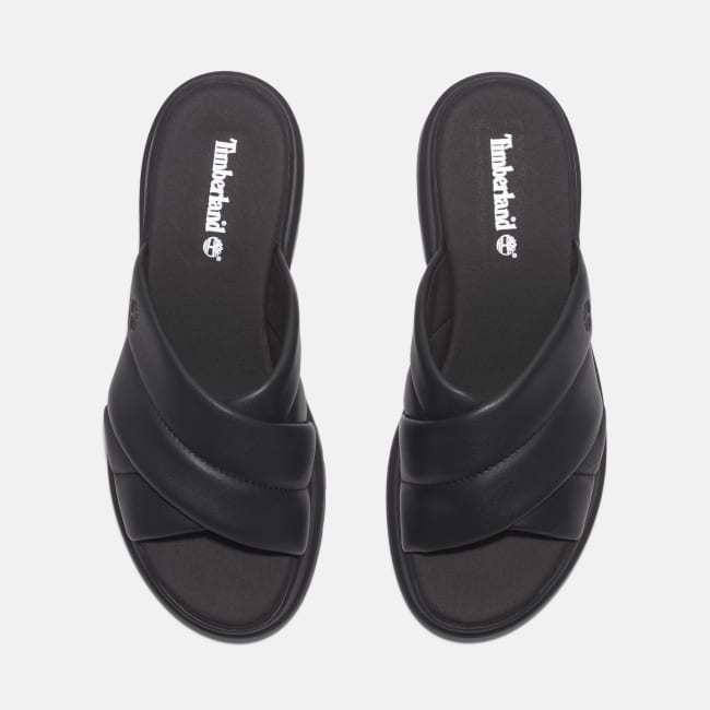 Sandalo London Vibe da Donna in colore nero
