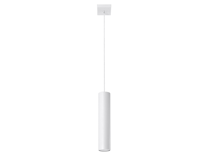 Lampa wisząca Lagos stalowa biała