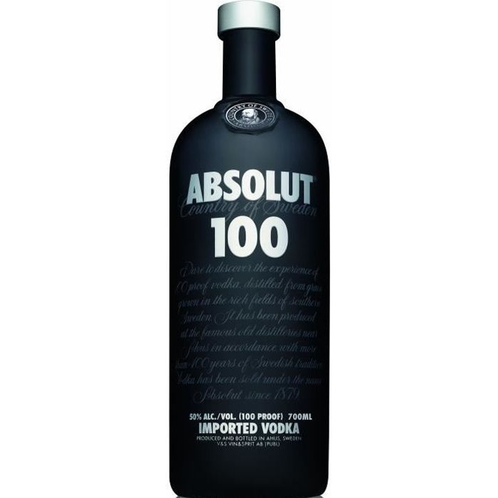 Absolut 100 - Vodka - 50,0% Vol. - 70 cl