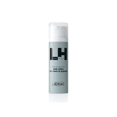 Lierac Homme Fluide Anti-Âge Global Anti-Rides Raffermit Fluído Face Men Anti-Aging kiinteyttävä 50 ml 50 ml