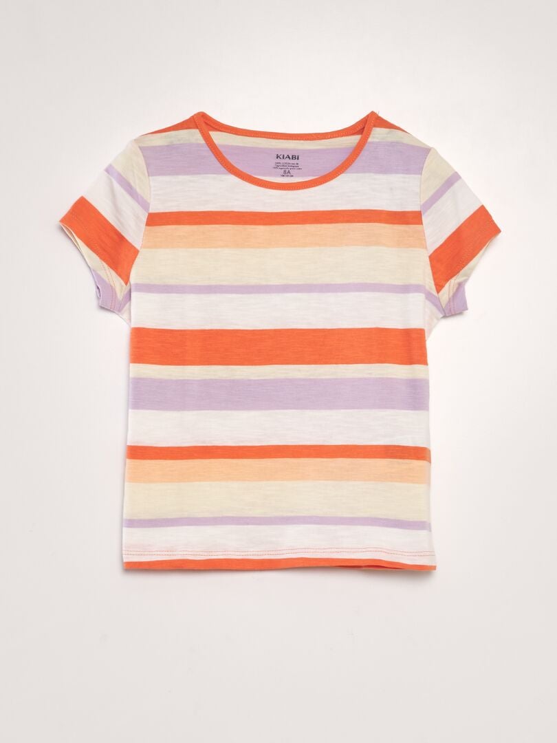 Boxy T-shirt - ORANJE