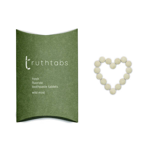 Truthbrush Wild Mint Fluortandkräm Truthtabs x 1 år
