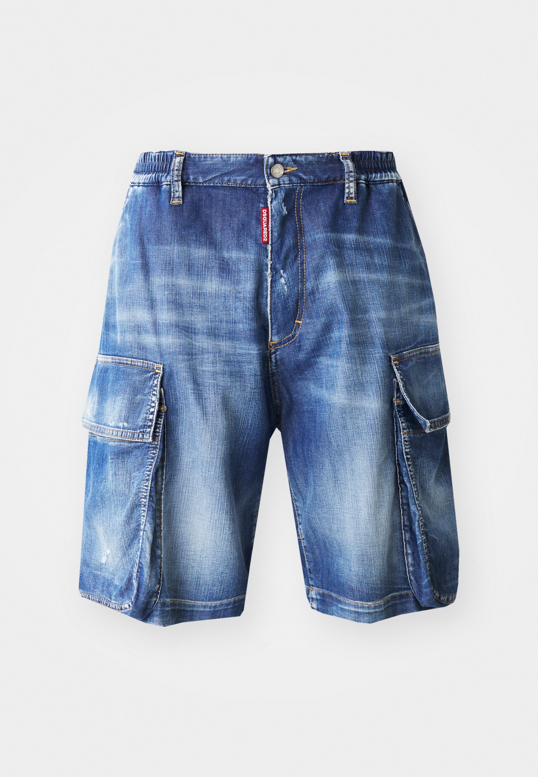 Dsquared2 LOOSE - Jeansshorts - marineblau