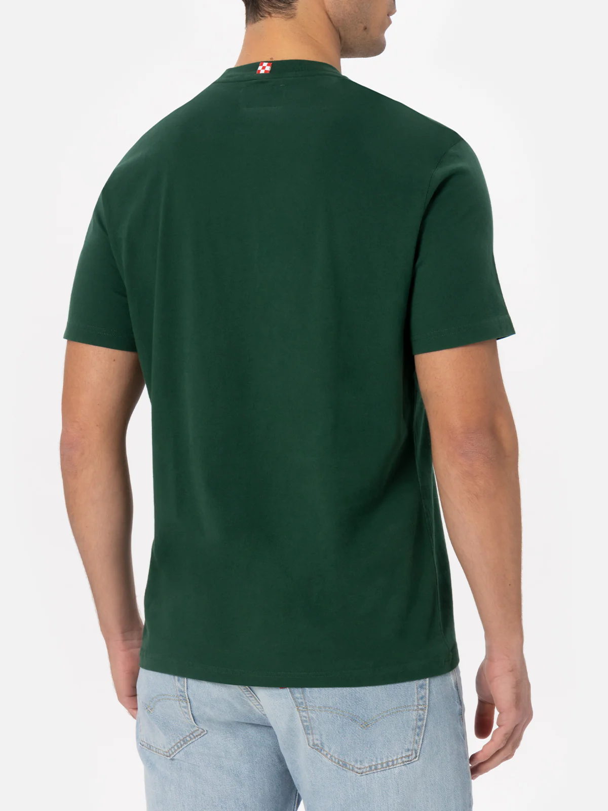 Camiseta verde de algodón grueso para hombre de Arnott's con St.