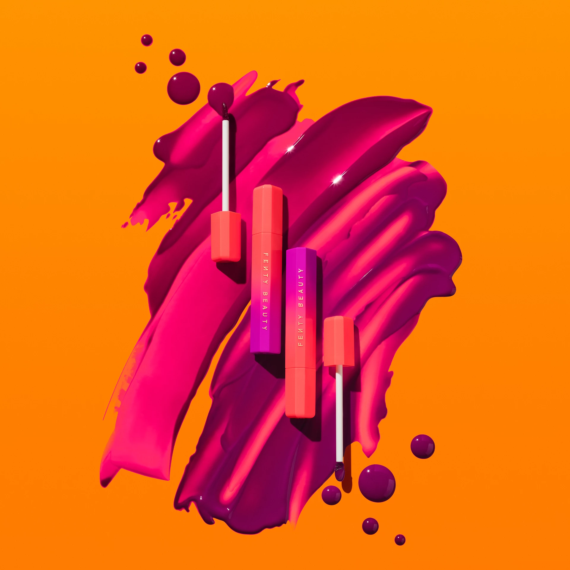 Poutsicle Hydrating Lip Stain Limited Edition Fuchsia Wife - Fenty Beauty