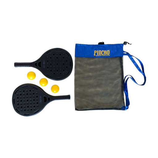 Ensemble de raquettes de padel avec manche, étui et 3 balles