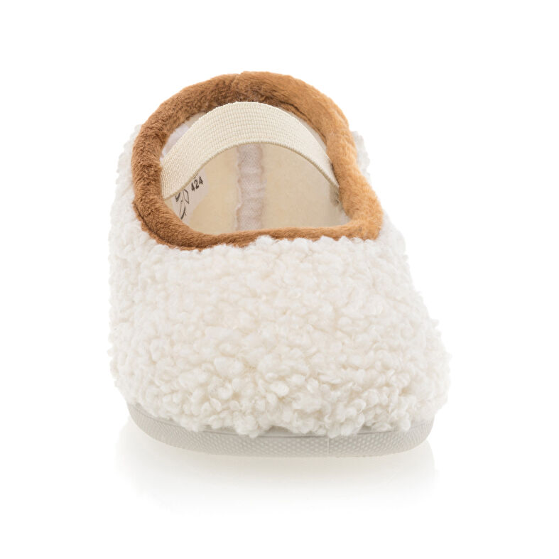 Beige Girl's Slippers