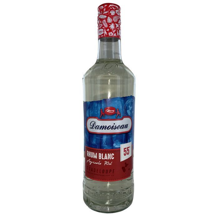 Damoiseau Rum - White agricultural rum - Guadeloupe - 55% ABV - 70cl