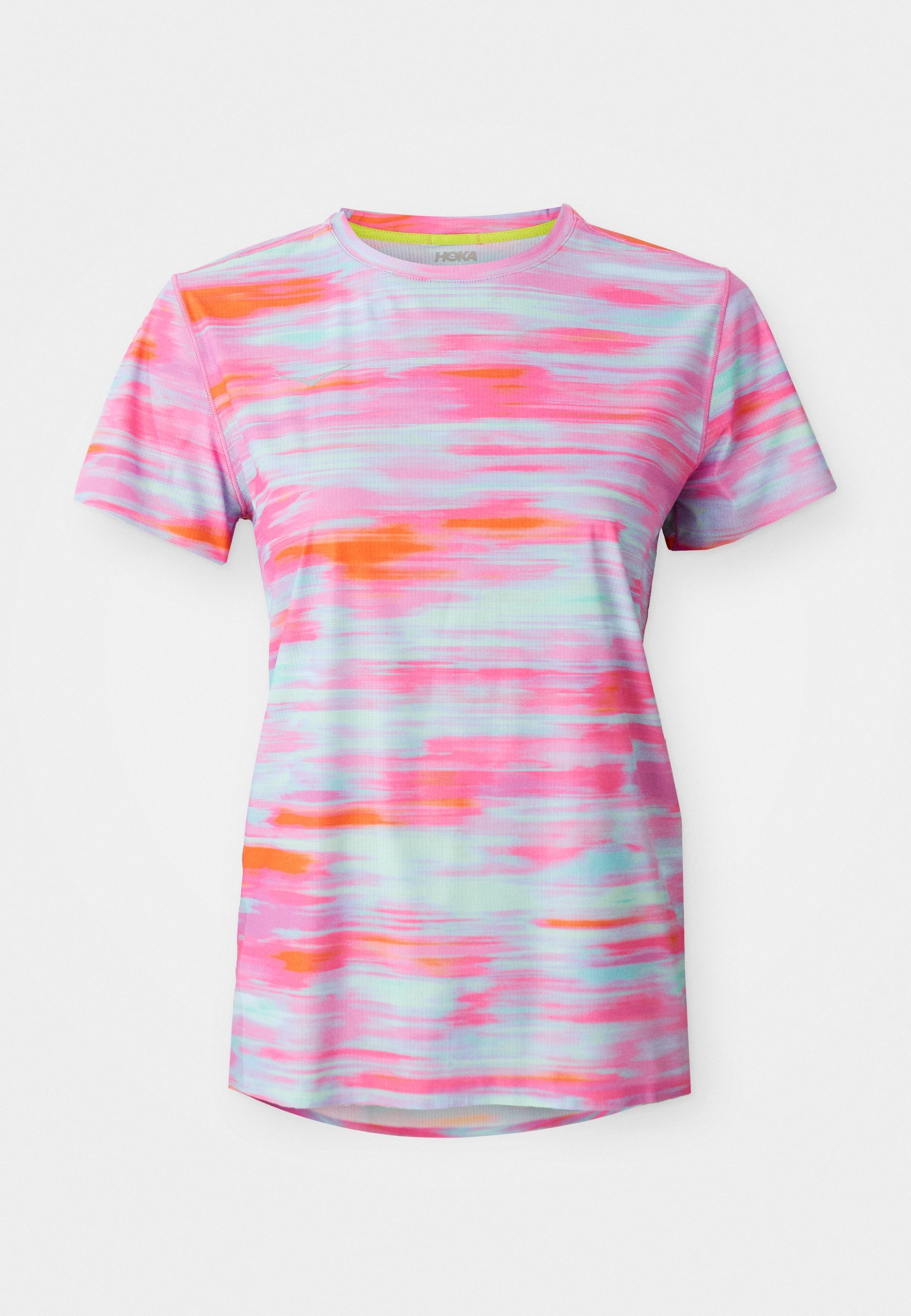 HOKA AIROLITE SHORT SLEEVE - T-shirts med print - pink blur