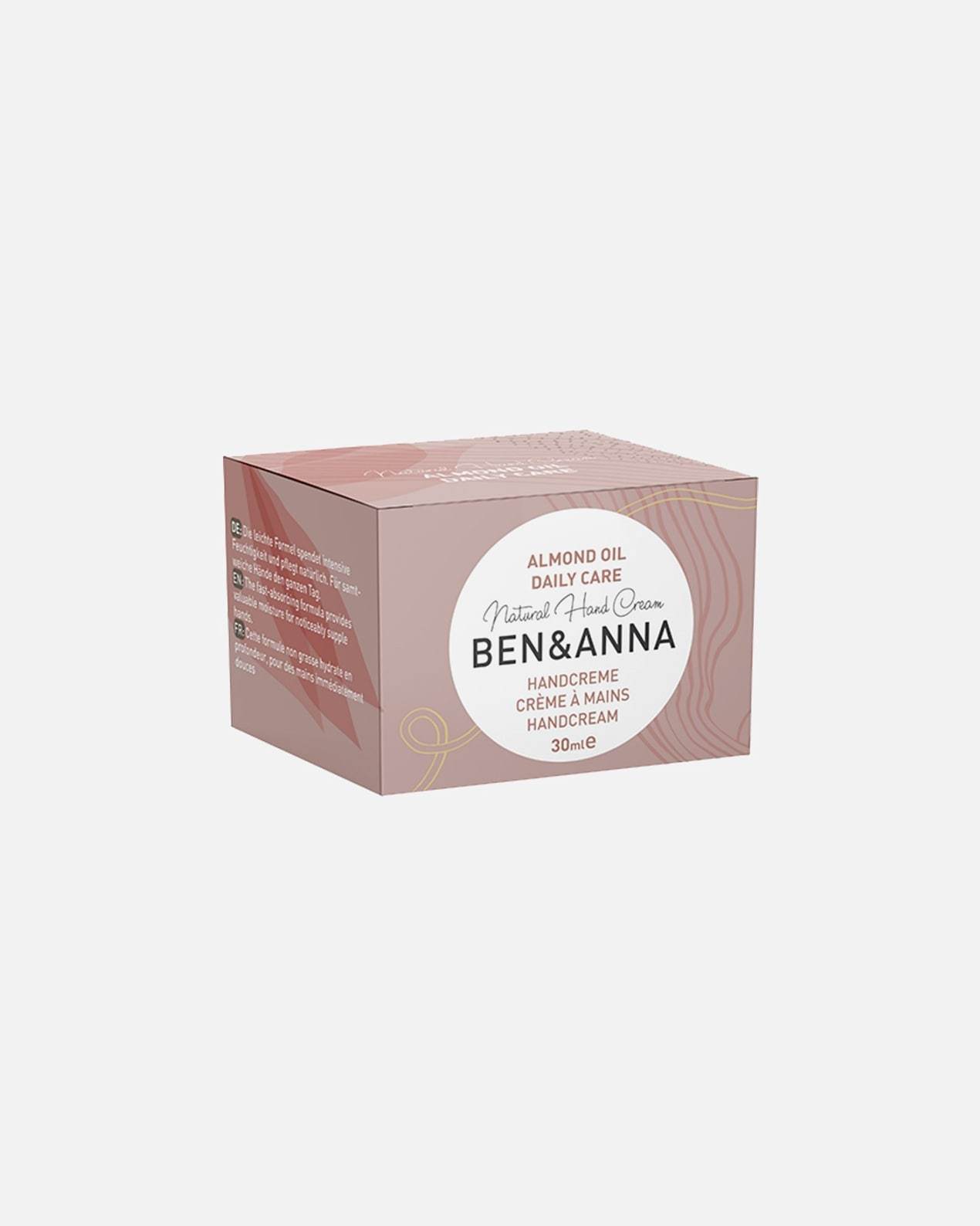 Ben & Anna rankų kremas su migdolų aliejumi – 30 ml