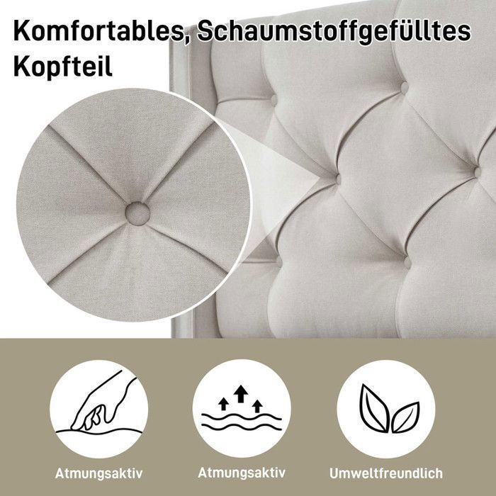 Letto singolo contenitore per bambini 90 x 200 cm con vano portaoggetti, rete a doghe inclusa, letto con spazio contenitore, grigio chiaro