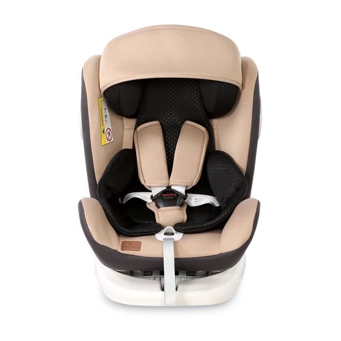 Seggiolino auto per neonati LUSSO SPS Isofix gruppo 0+/1/2/3 (0-36 kg) beige