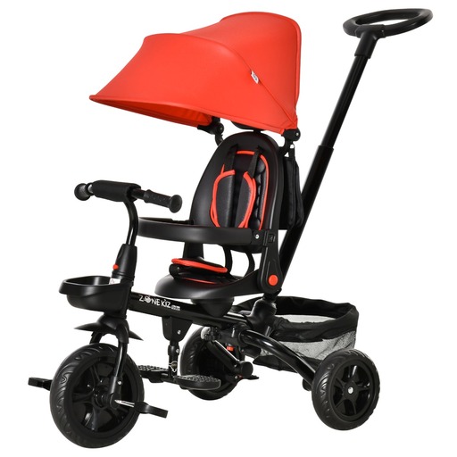  Homcom 4-in-1 Baby-Dreirad