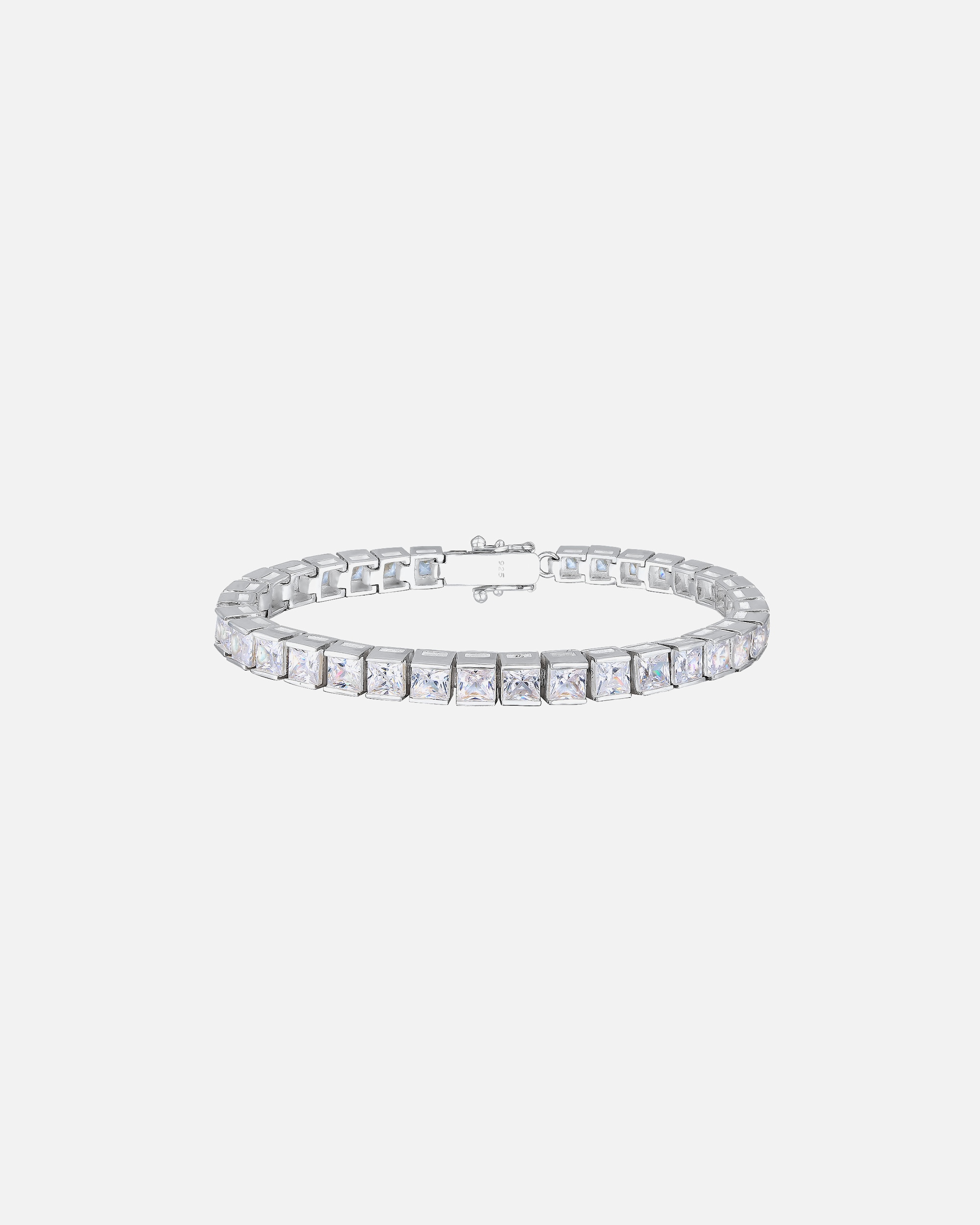 Elli PREMIUM Classique Zircone Bracelet Femme (925/1000) Argent