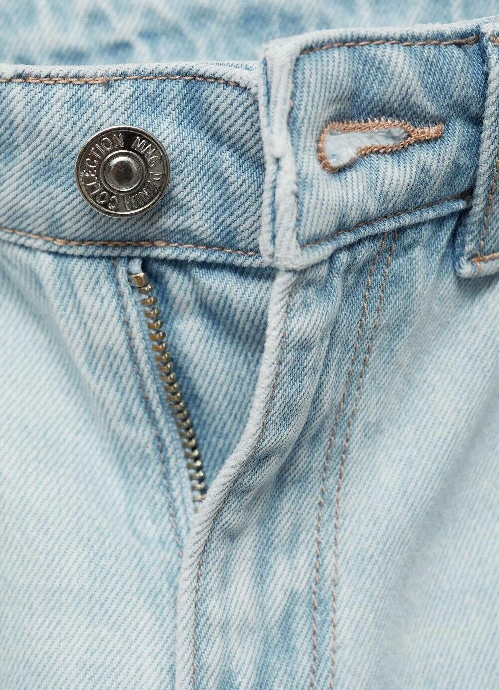 Mango Kids jeans met rechte pijpen - lichtblauw