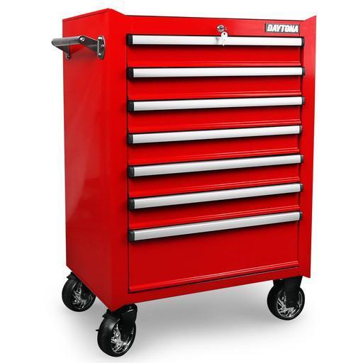 Daytona D520PSKIT 520-teiliges Werkzeugmaschinen-Set mit 6-Schubladen-Schrank und 7-Schubladen-Rollwagen