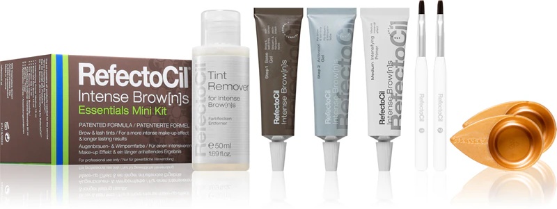 Komplet za urejanje obrvi RefectoCil Intense Brow[n]s Essentials Mini Kit