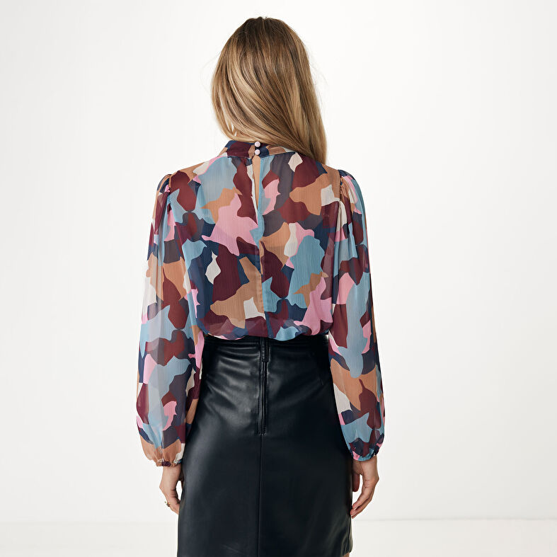 Blusa multicolor para mujer
