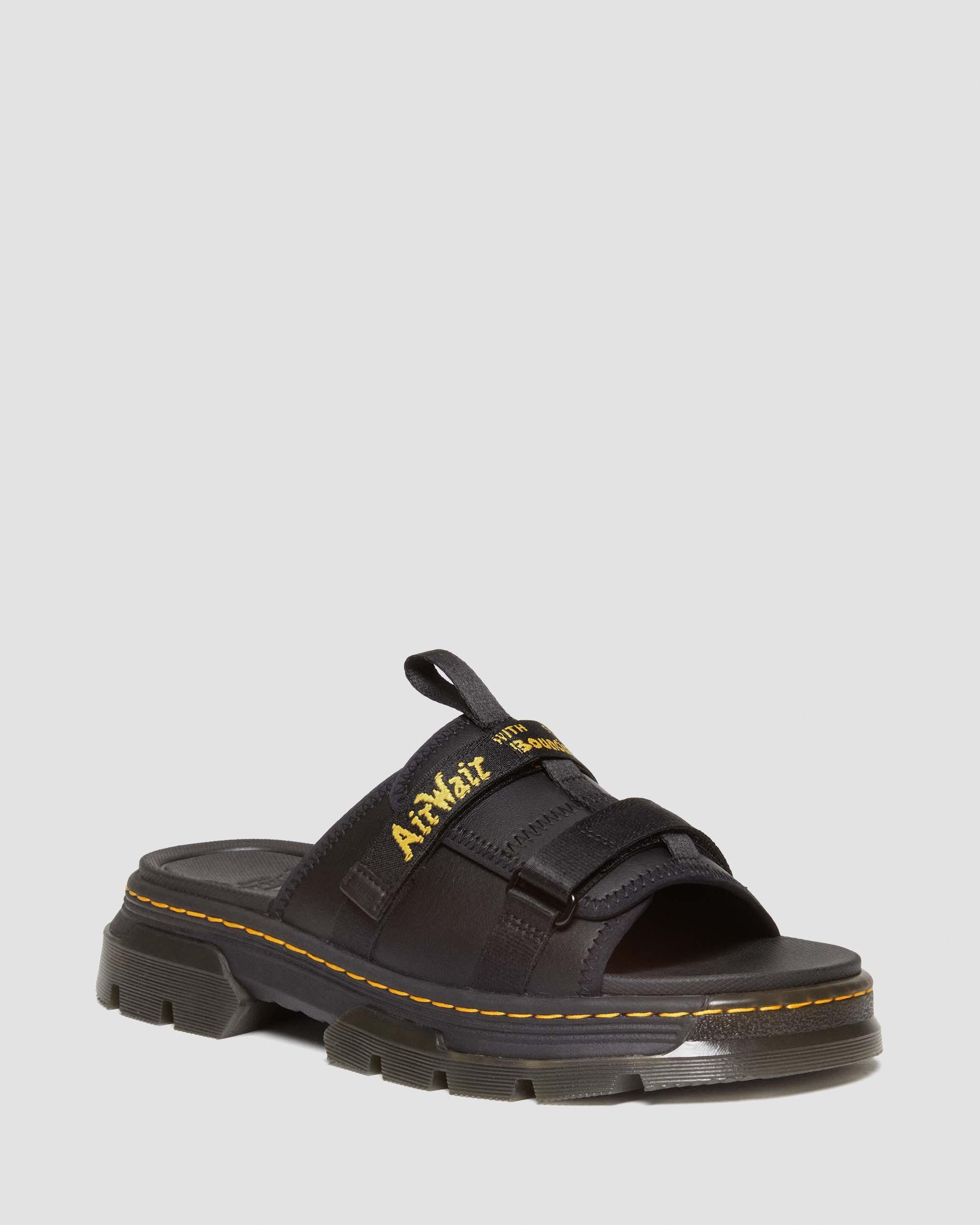 Ayce Leder & Webbing Sandalen