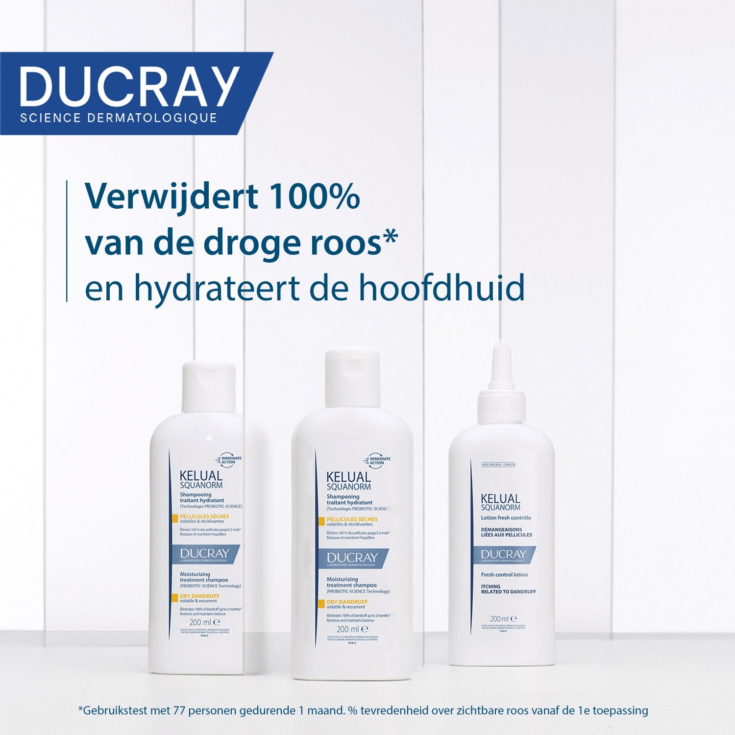 Ducray KELUAL SQUANORM vlažilni šampon - 200 ml