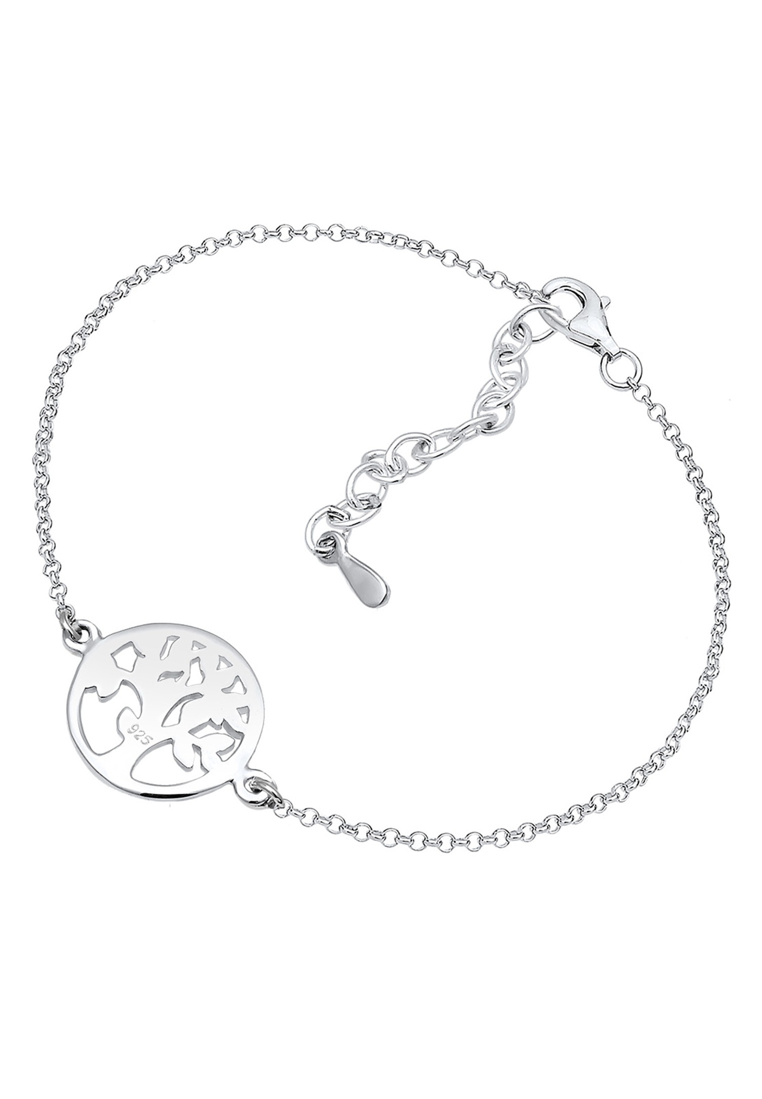 Elli Femmes Pendentif arbre de vie en argent sterling 925
