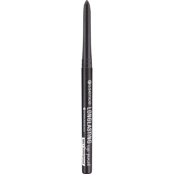 Essence Longlasting 34 Sparkling Black ceruzka na oči<br>1g