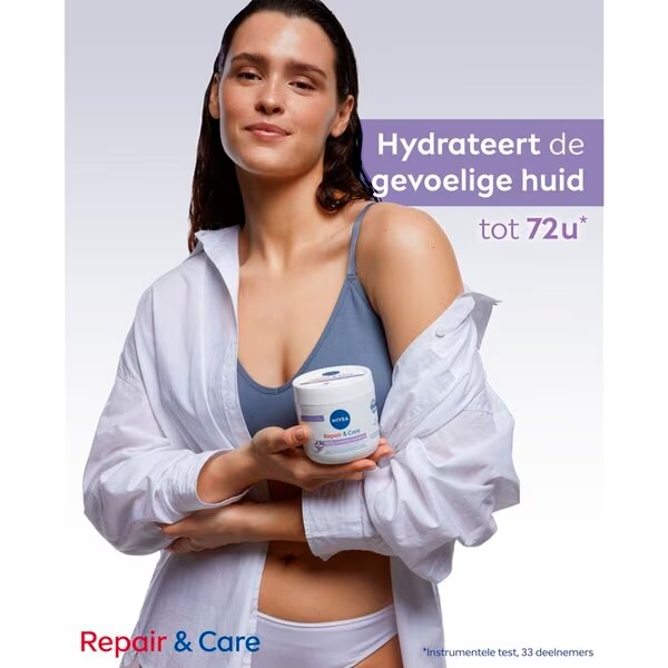 NIVEA Repair & Care крема за тело без мириса 400 мл