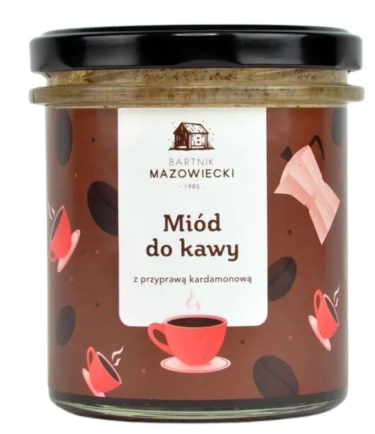 Bartnik Mazowiecki Miód z przyprawą do kawy