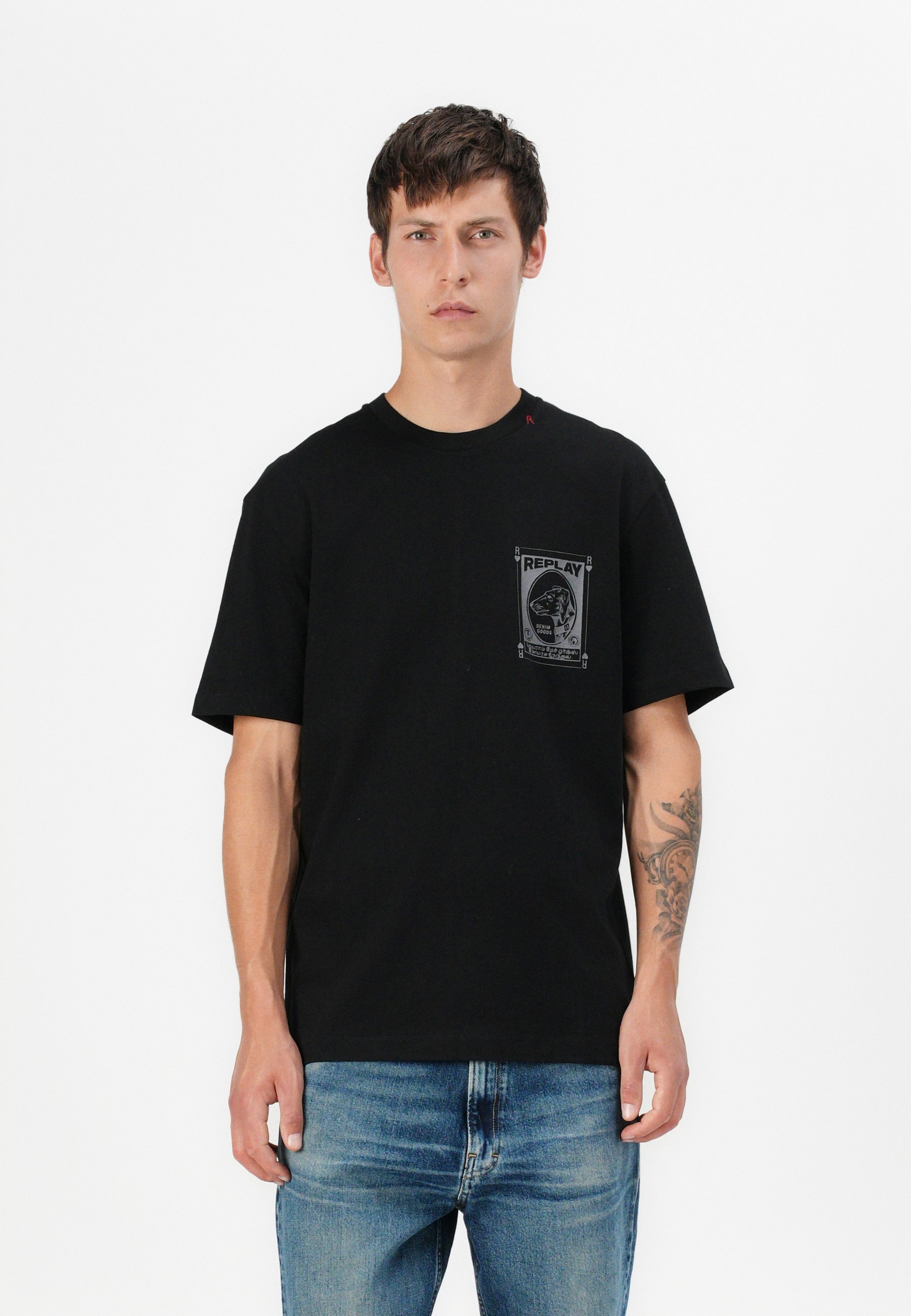 CLASSIC LOGO - T-shirts med print - black