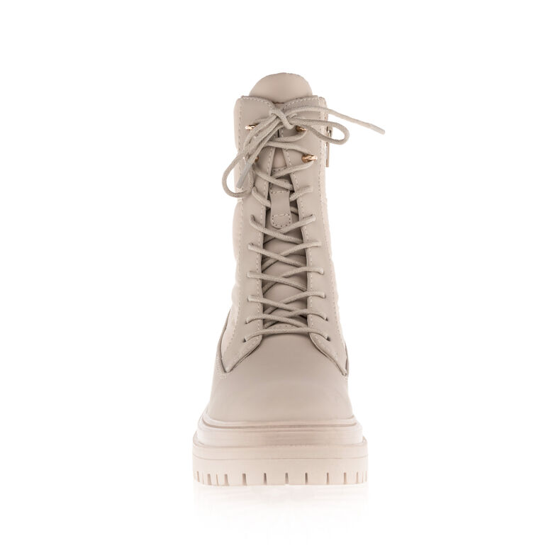 Beige dameslaarzen / enkellaarzen
