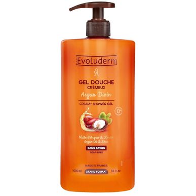 Evoluderm Kremete Dusjsåpe Argan Divin 1000 ml 1000 ml