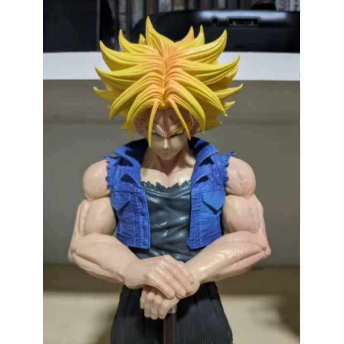 Super Saiyan Trunks Figure – Dragon Ball Z – 25cm Collectible Figure with Sword – High-Quality Realistic Model