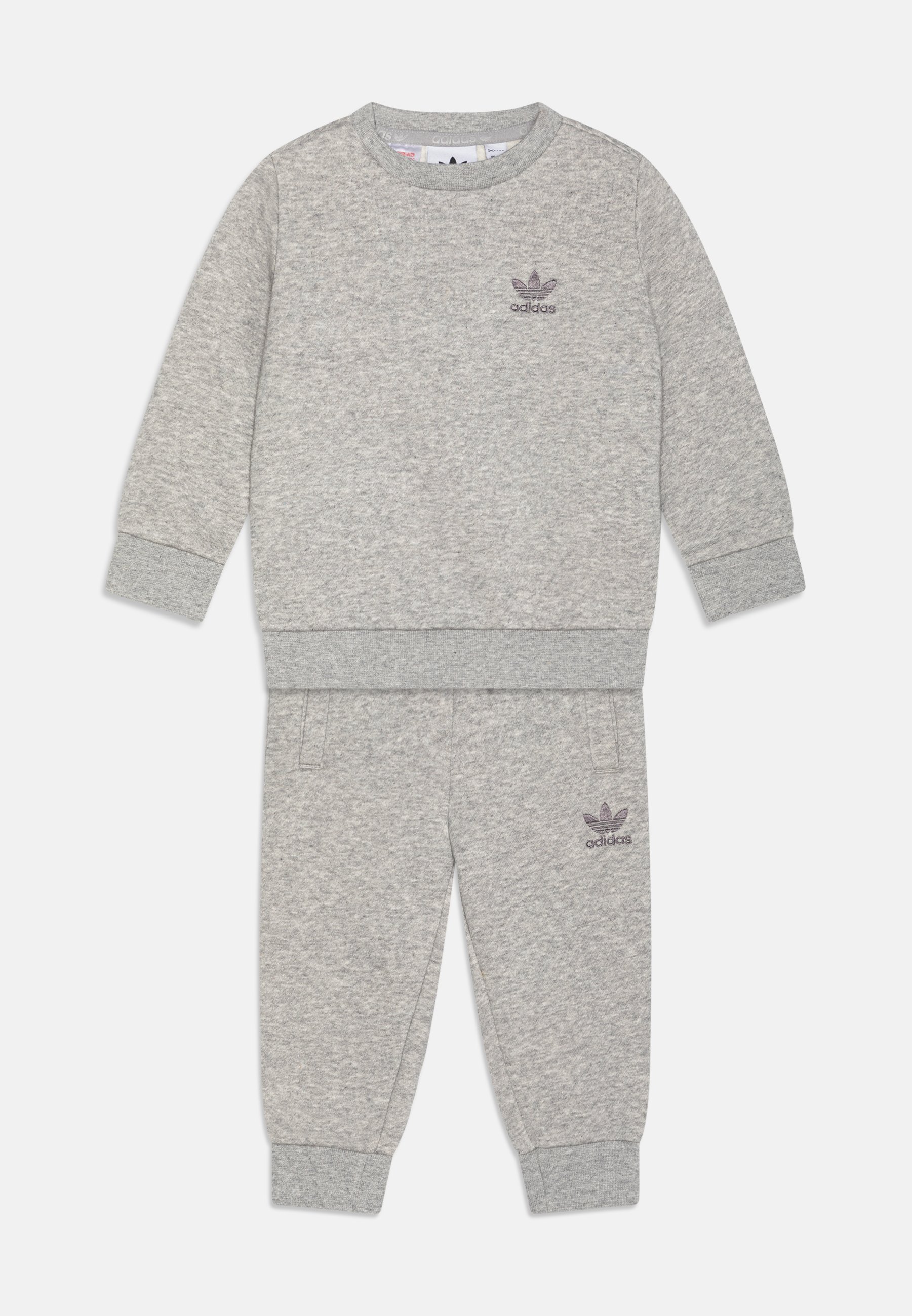 Ensemble unisexe adidas Originals TREFOIL - Survêtement - gris chiné moyen