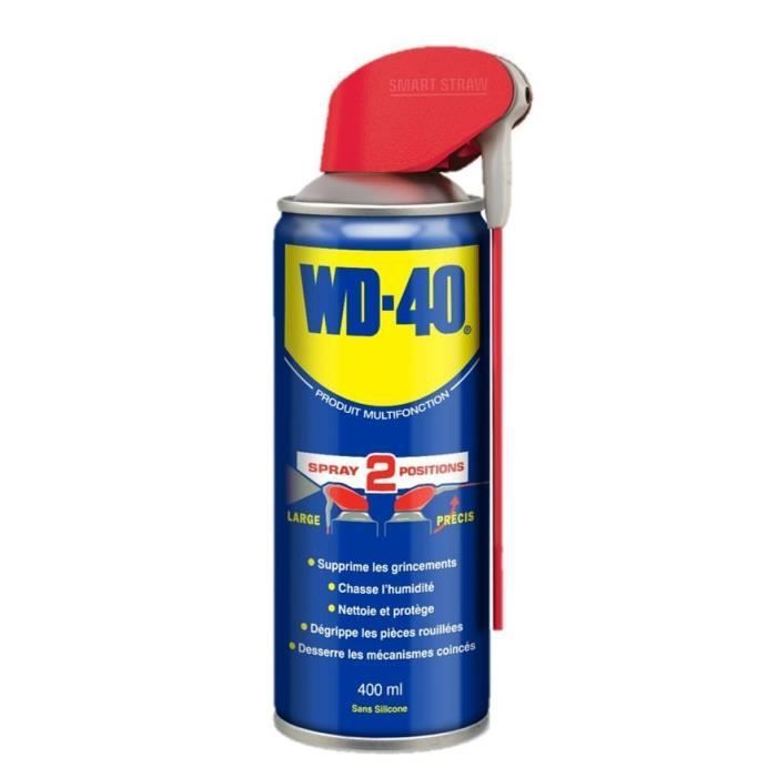 WD-40 Multi-Purpose Spray with 90° Tilting Nozzle - 400 ml