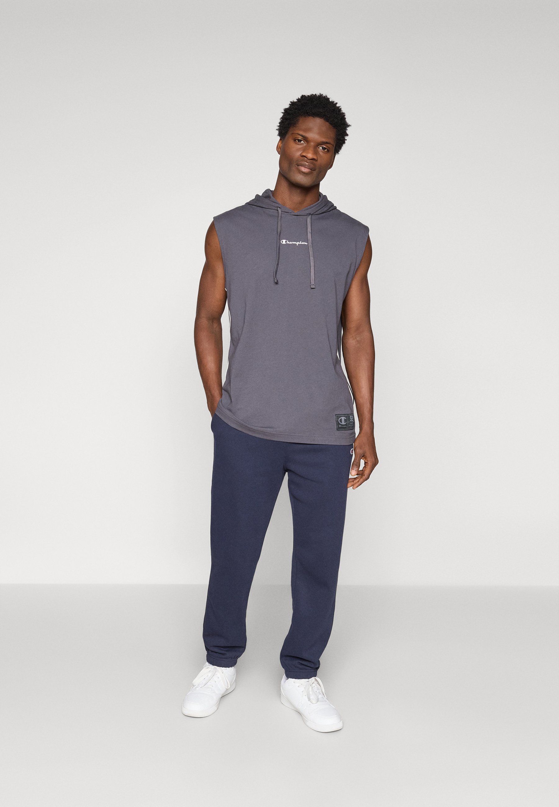 Champion ICONS CUFF PANTS - Trainingsbroek - marineblauw