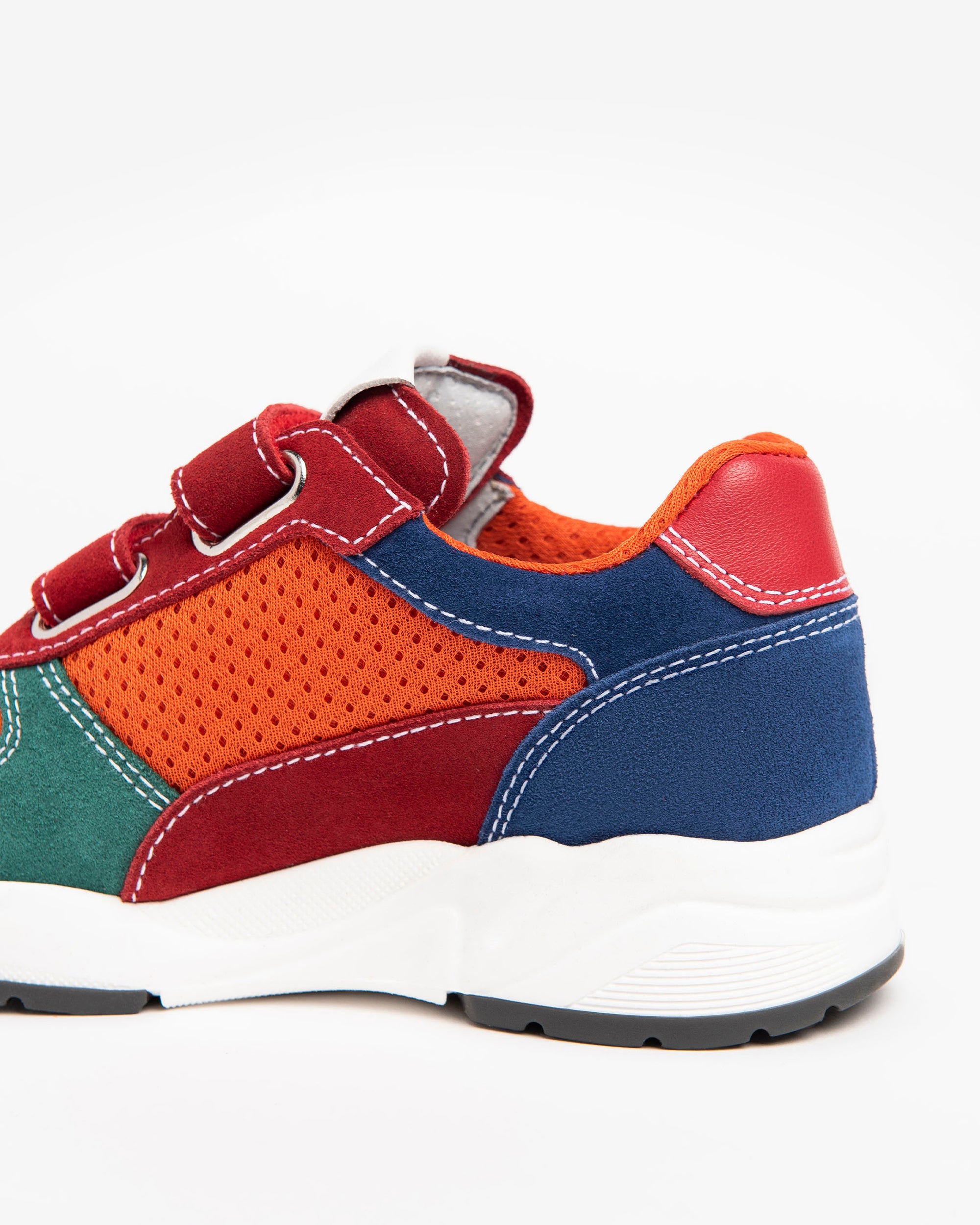  Kinder-Sneaker aus Wildleder und Leder